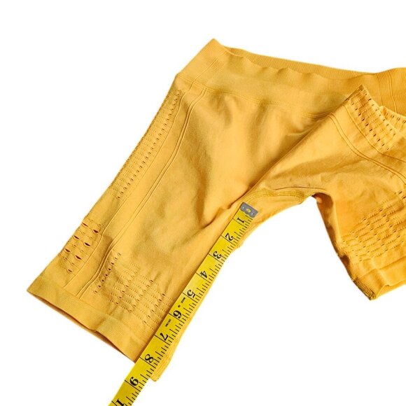 Gymshark Womens Glow Seamless Shorts, Athletic, High Rise, Size Small - Picture 5 of 8